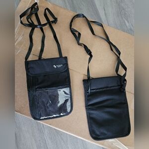 Nylon Badge ID Card Holder with Strap